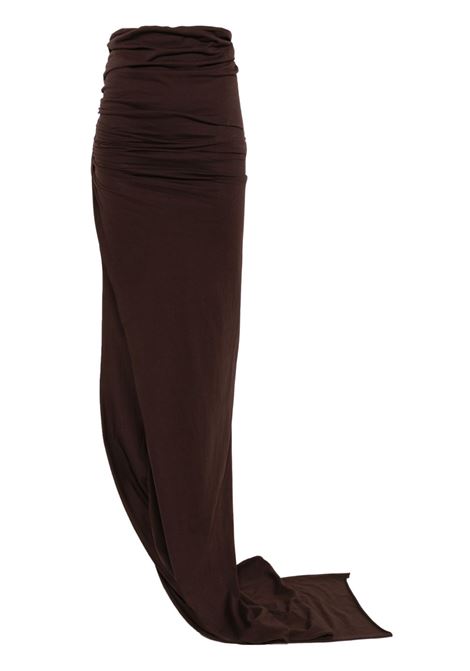 Brown Edfu skirt Rick Owens - women RICK OWENS | RP01E7366JA14